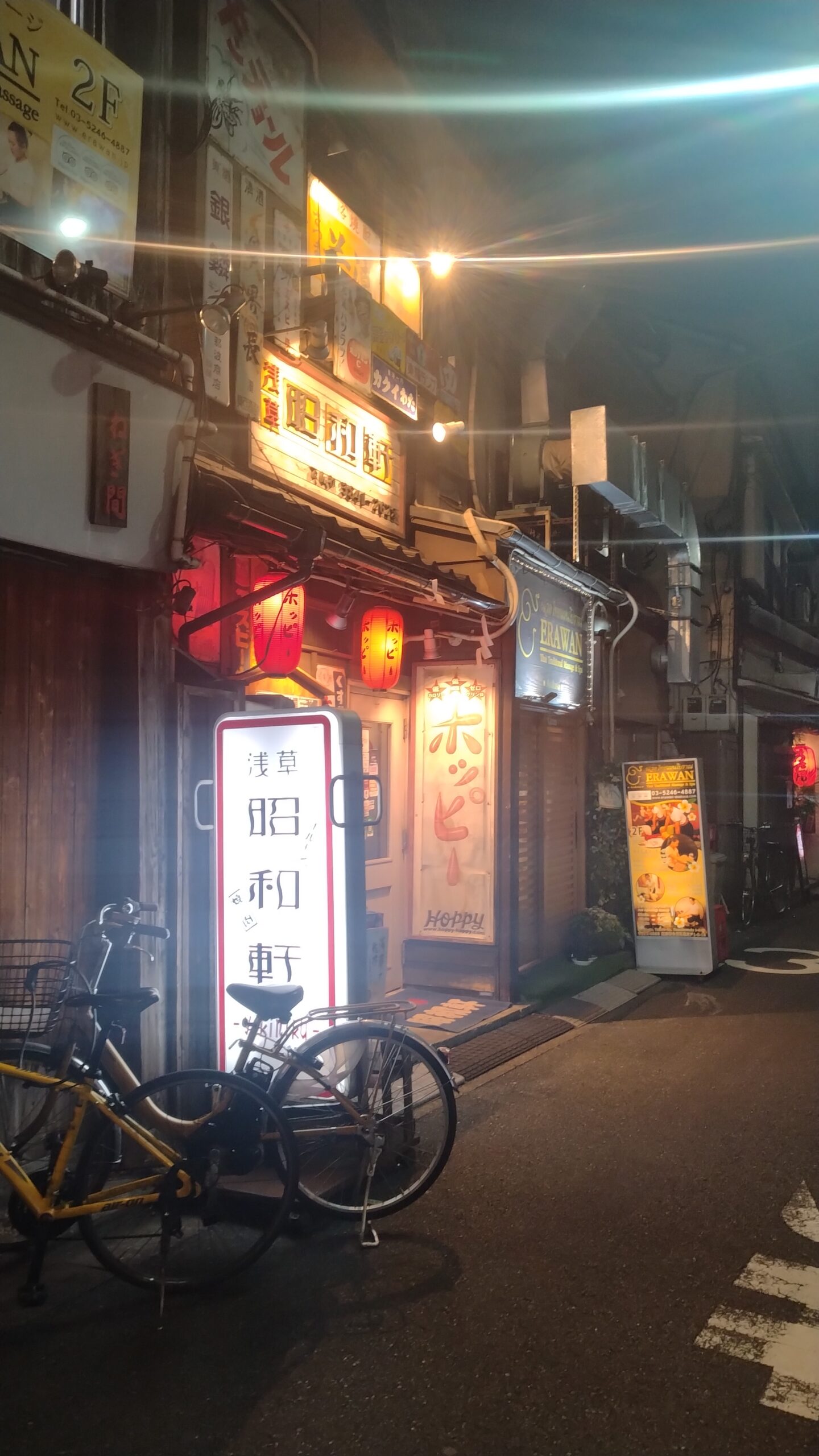 浅草の夜は別世界。昭和レトロが残る路地裏グルメ散歩